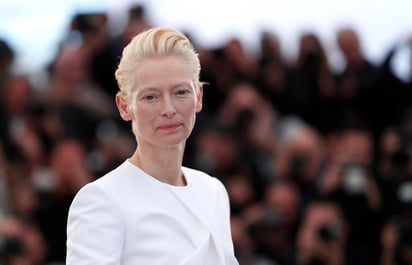 Trabajadora. Swinton narró Women Make Film: A New Road Movie Through Cinema, un documental de cuatro horas de Mark Cousin. (EFE)