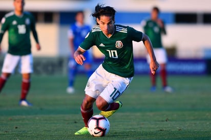 Diego participó en la Copa Mundial Sub-17 realizada en la India en 2017 consiguiendo dos goles. (CORTESÍA)