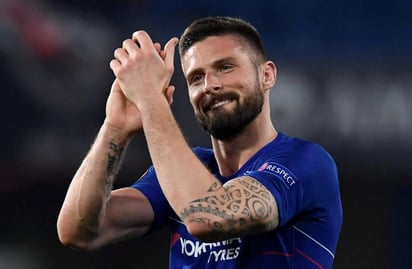 Giroud ha anotado 17 goles con la camisa del Chelsea. (AGENCIA)