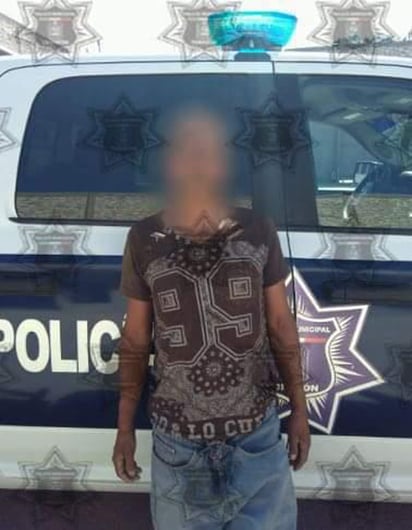 Fue detenido por la Policía Municipal por robo a casa habitación. (EL SIGLO DE TORREÓN)