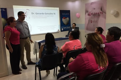 Cada miércoles el grupo sesiona, ya que se imparten diversas temáticas relacionadas al cáncer. (EL SIGLO DE TORREÓN)