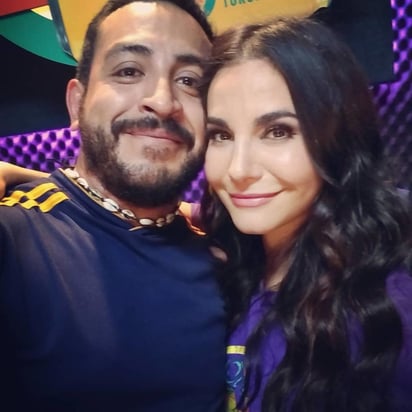 Martha Higareda y Luis Fernando Peña causaron furor en redes sociales tras publicar una fotografía juntos. (ESPECIAL)