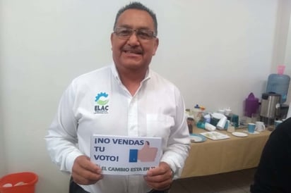 Desde este viernes estarán colocando calcomanías para promover la no venta del voto ciudadano. (EL SIGLO DE TORREÓN) 