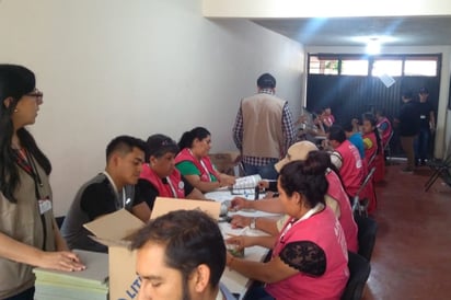 Llegaron 109 mil 199 boletas electorales para 191 casillas en Lerdo. Ya se encuentran resguardadas en la bodega en el Consejo Electoral. (EL SIGLO DE TORREÓN)