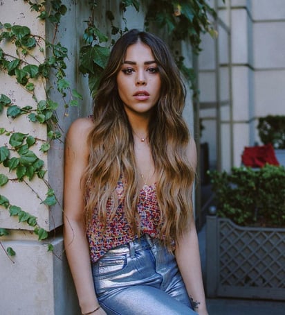 La actriz y cantante Danna Paola negó que vaya a ser ella una de la actrices de Quinceañera, aunque aceptó que hará un proyecto próximamente. (ESPECIAL)