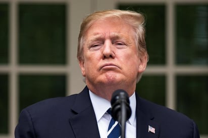 Donald Trump, tomó el jueves la decisión de aplicar aranceles del 5 % a partir del 10 de junio -y aumentar los gravámenes gradualmente hasta el 25 %. (ARCHIVO) 