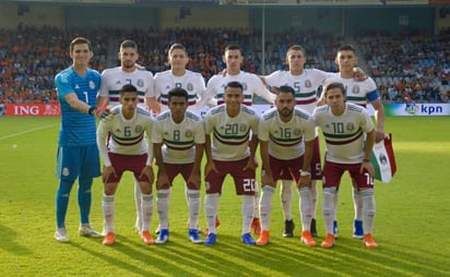 Jesús Angulo portó el gafete de capitán en el partido amistoso de ayer contra la selección holandesa.