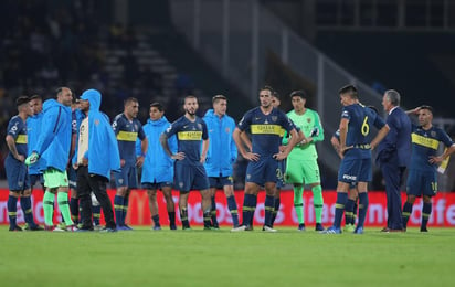 El equipo del barrio de la Boca, sucumbió ante Tigre, equipo que descendió esta temporada en Argentina. (EFE)