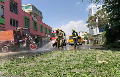 El atentado en Kabul dejó un total de 24 heridos y dos víctimas fatales. (EFE)