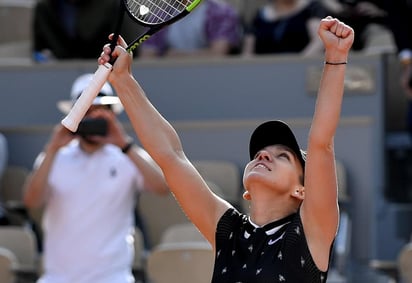 Simona Halep busca repetir el título en Francia. (AGENCIA)