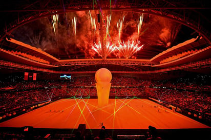 El 16 de mayo se inauguró el estadio Al Wakrah para la Copa Mundial de la FIFA 2022 en Doha, Catar. (EFE)