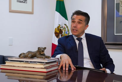 Mayer participaría este mediodía en la reunión de la Comisión que preside, donde se pretendía aprobar la opinión del Plan Nacional de Desarrollo 2019-2024, pero no se consiguió quórum para poder llevarla a cabo. (ARCHIVO)