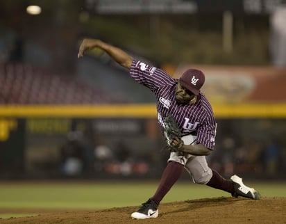 El abridor de los Algodoneros, Frankie de la Cruz, se fue sin decisión en el duelo de ayer, aceptó 4 carreras en 6 entradas y 1 tercio de labor. (CORTESÍA)