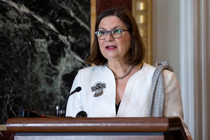 La embajadora de México en Estados Unidos (EUA), Martha Bárcena, pronosticó este domingo que habrá 'un aumento drástico' en el comercio bilateral en los próximos meses, pero evitó confirmar que su Gobierno acordara comprar más productos agrícolas estadounidenses como parte de las negociaciones de esta semana en Washington. (ARCHIVO)