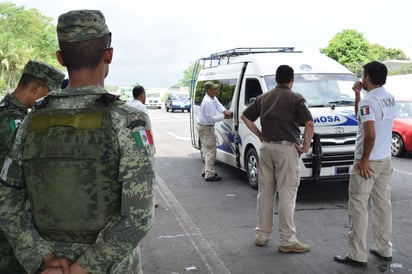 Permanecerán en la instalación encargada de alojar a migrantes con estancia irregular en el país para reforzar las actividades del INM. (EFE)