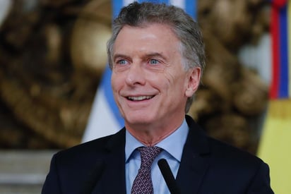 El presidente argentino Mauricio Macri anunció el martes que el opositor peronista Miguel Ángel Pichetto lo acompañará como candidato a vicepresidente en la fórmula electoral con la que aspira a ser reelegido en octubre. (ARCHIVO)