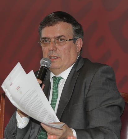 Ebrard ofreció un resumen pormenorizado de su reunión en Washington durante las negociaciones contra los aranceles. (NOTIMEX)