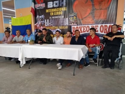 Los pormenores de la velada boxística, fueron dados a conocer en rueda de prensa por el promotor Ricardo Zapata de Zaga Boxing.