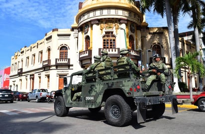 Diversas dependencias se sumaron a las labores de la Guardia Nacional.