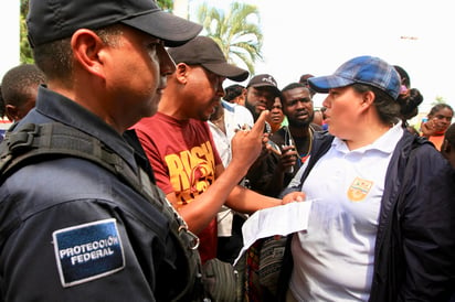 Critican la postura del Gobierno federal en materia migratoria y piden se respete el libre tránsito. (ARCHIVO)