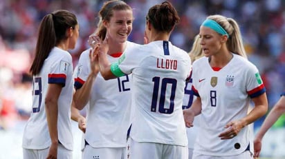 Las estadounidenses lograron vencer 3-0 a la selección de Chile. (CORTESÍA)