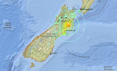 Se descartó la amenaza de tsunami para Nueva Zelanda. (AGENCIAS)