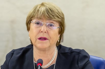 La Alta Comisionada de las Naciones Unidas para los Derechos Humanos, Michelle Bachelet, elogió hoy la voluntad del presidente mexicano, Andrés Manuel López Obrador, para tomar medidas sobre los informes de tortura, ejecuciones extrajudiciales y otras violaciones. (EFE)