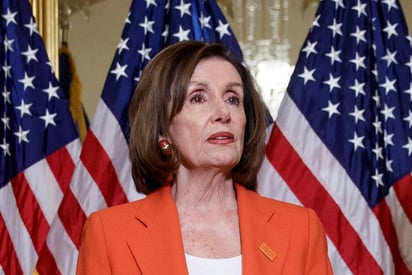 Pelosi hizo el comentario en un evento migratorio en Queens, Nueva York. (EFE)
