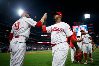 Jean Segura (2) bateó de 6-4 con dos anotadas y dos impulsadas. (AP)