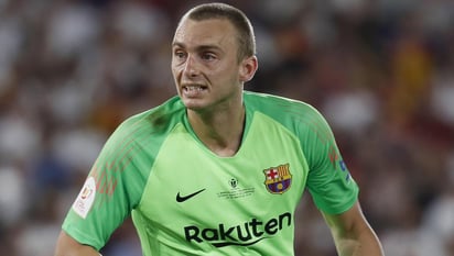 Jasper Cillessen disputaba solo los encuentros de Copa del Rey. (AGENCIA)