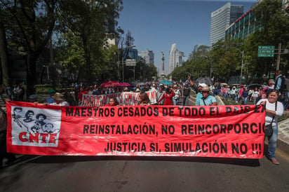 En un lapso de aproximadamente 15 días se reintegrarán más de 380 maestros despedidos por la reforma educativa. (ARCHIVO)