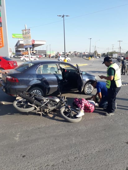 Los accidentes se registraron a temprana hora en Gómez Palacio. 