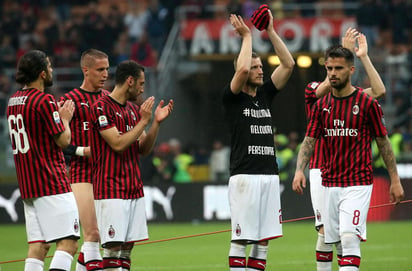 El conjunto 'rossoneri' no participará en la competencia continental. (AGENCIA)