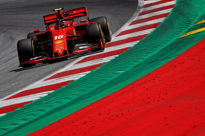 Charles Leclerc fue el piloto más rápido en las segundas prácticas libres de ayer para el Gran Premio de Austria.