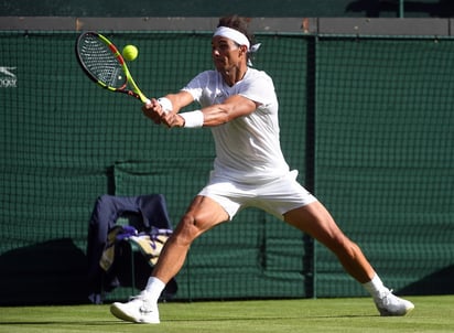 Rafael Nadal no tuvo problemas para derrotar 6-3, 6-1 y 6-3 a Yuichi Sugita. (EFE)