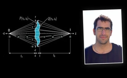 González, egresado de Ingeniería Física Industrial y quien cursa un doctorado en nanotecnología, se unió al trabajo de Alejandro Chaparro, egresado de la UNAM, quien llevaba tres años buscando resolver la ecuación. (ESPECIAL)
