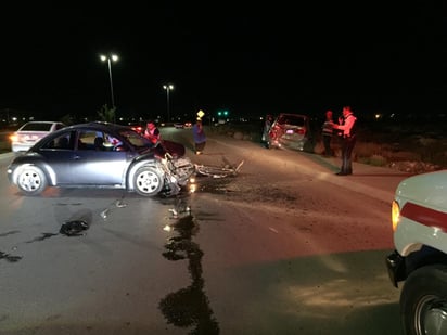 Ebrio al volante protagoniza fuerte choque en calles de Torreón