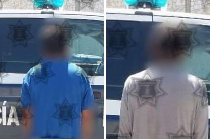 Detienen a tres hombres por el delito de robo a casa-habitación. (CORTESÍA)