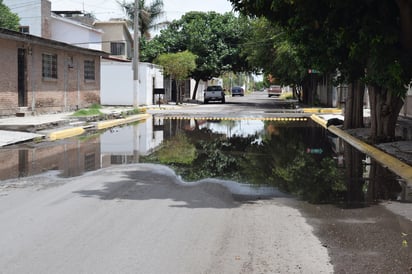 Encharcamientos leves dejaron las lluvias de la madrugada de ayer en Lerdo.