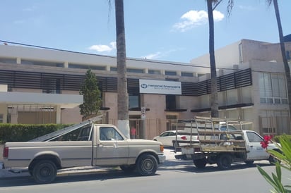 Por terminarse están las adecuaciones al edificio situado en avenida Abasolo entre Jiménez y Galeana para Nafinsa.