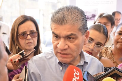 El gobernador de Coahuila, Miguel Ángel Riquelme, indicó que sin lugar a dudas, preocupa el futuro de la empresa, por lo que esperan que mejore la situación. (ARCHIVO)

