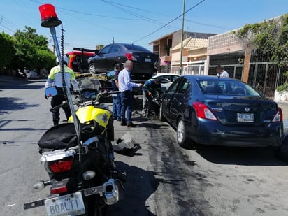 Ambos involucrados fueron puestos a disposición del agente del Ministerio Público y los autos trasladados al corralón municipal. (EL SIGLO DE TORREÓN)