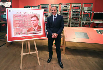 Alan Turing aparecerá en el nuevo billete británico de 50 libras. (AP)