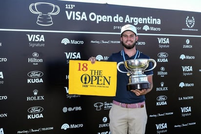 Golfista mexicano disfruta su debut en The Open