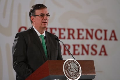 El canciller de México señaló que se dará seguimiento a temas como la migración, comercio y el Plan Nacional de Desarrollo. (ARCHIVO)