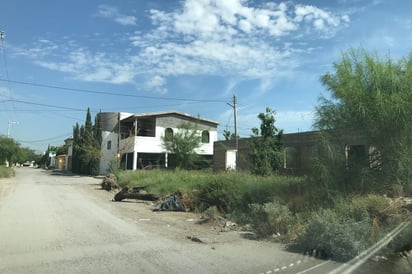 Así lucen algunos de los predios en abandono en la colonia La Reyna del municipio de Lerdo. (EL SIGLO DE TORREÓN/ANGÉLICA SANDOVAL)