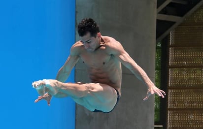 Rommel clasificó a la final de clavados trampolín 3m del Mundial de Clavados. (ESPECIAL)