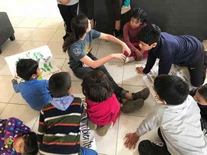 Dentro de las acciones de Casa Hogar Abrázame se brinda formación académica a los niños. (EL SIGLO DE TORREÓN)