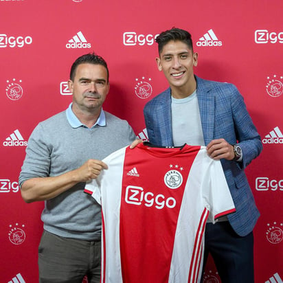 El juvenil canterano de las Águilas del América fue presentado en las instalaciones del Johan Cruyff Arena, casa de la escuadra holandesa.