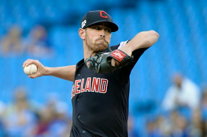 Shane Bieber sólo permitió un juego y no aceptó carreras.